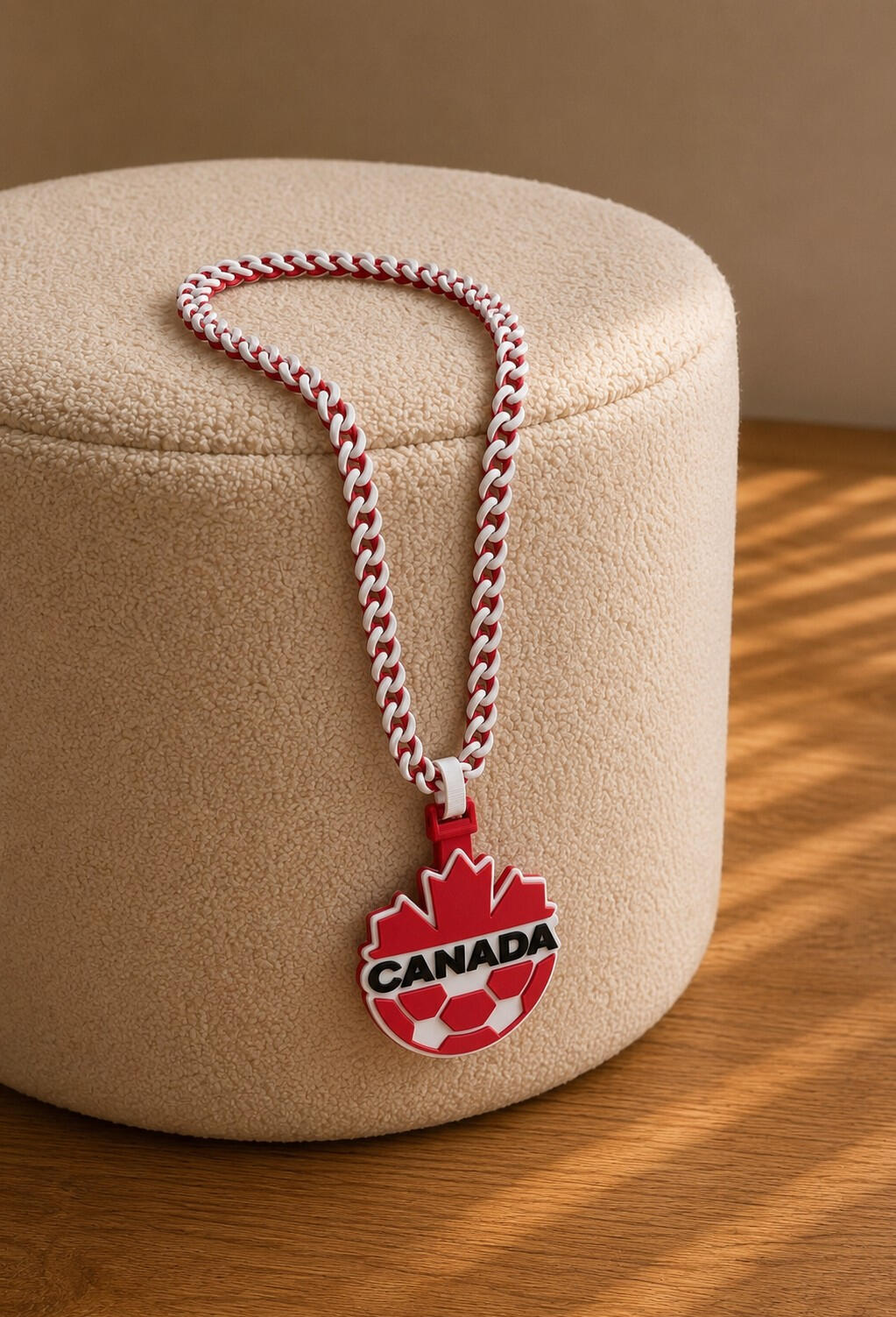 Canada Soccer Chain Necklace